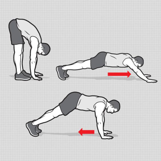 Домашняя тренировка шаги руками